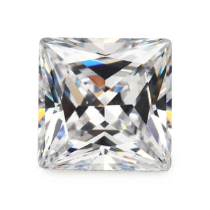 1.5x1.5~12x12mm CZ Princess Cut Square Loose Stones
