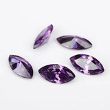 Marquise Cut 5A CZ Synthetic Gems in Various Sizes & Colors for Jewelry