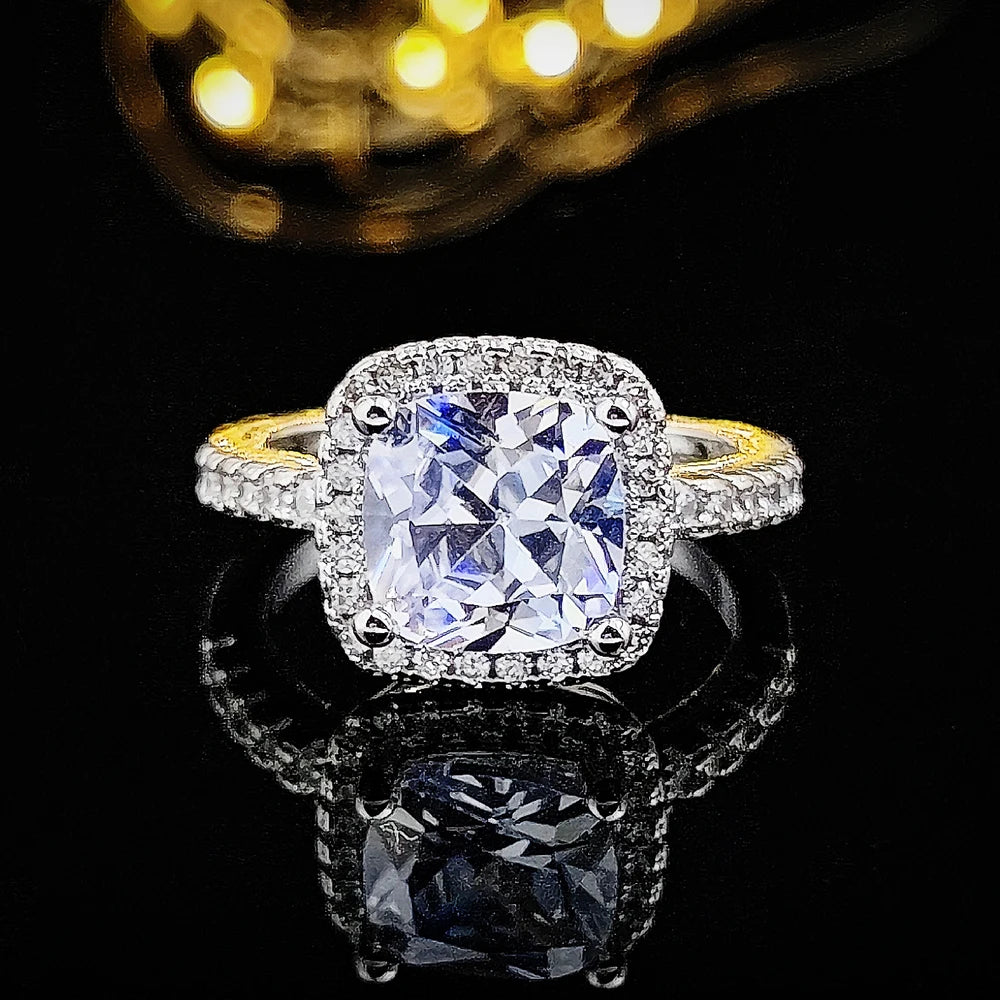 Size 11 12 13 Pink Wedding Engagement Promise Rings for Women R820