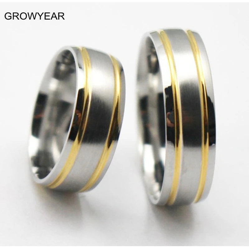 Size 14 11 9 His And Her Wedding Rings Sets Two Tone Ring