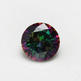 1-10mm Multiolor Round CZ Stones for Jewelry Making
