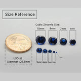 Synthetic Spinel Gems 1mm~12mm Round Brilliant Cut Jewelry 113# 112# 114#