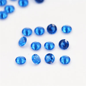 1-3mm Round Sea Nano Synthetic Gems Stone