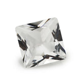 Square Loose Glass Stone Synthetic Gems Red Green Garnet 2x2~12x12mm