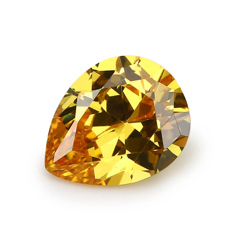 AAAAA Pear CZ Stone 2x3mm-13x18mm Loose Synthetic Gems