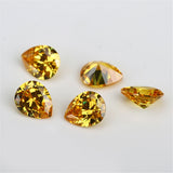 AAAAA Pear CZ Stone 2x3mm-13x18mm Loose Synthetic Gems