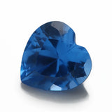 Heart Shape Synthetic Spinel Stone Gems For Jewelry