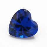 Heart Shape Synthetic Spinel Stone Gems For Jewelry