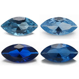 Marquise Shape Synthetic Spinel Stone Gems For Jewelry