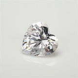 5A CZ Heart Shape Synthetic Gems for Jewelry