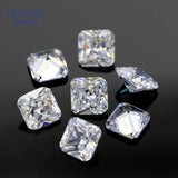 5A Square Octangle Shape CZ Stones Synthetic Gems Beads 3x3~20x20mm