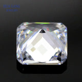 5A Square Octangle Shape CZ Stones Synthetic Gems Beads 3x3~20x20mm