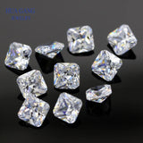 5A Square Octangle Shape CZ Stones Synthetic Gems Beads 3x3~20x20mm