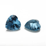 Heart Shape Synthetic Spinel Gems For Jewelry
