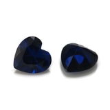 Heart Shape Synthetic Spinel Gems For Jewelry