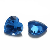 Heart Shape Synthetic Spinel Gems For Jewelry