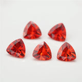 Trillion Cut 5A CZ Stone Synthetic Gems Cubic Zirconia For Jewelry
