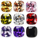 3x3-12x12mm Cushion Cut CZ Loose Stones for Jewelry