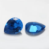 Synthetic Spinel Pear Shape Gems for Jewelry 3x5~10x12mm