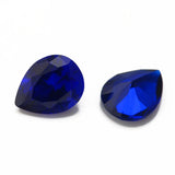 Synthetic Spinel Pear Shape Gems for Jewelry 3x5~10x12mm