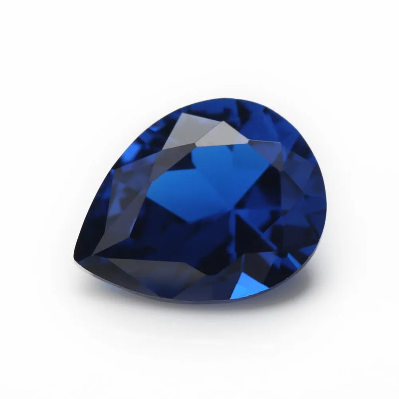 Synthetic Spinel Pear Shape Gems for Jewelry 3x5~10x12mm