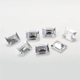 3x5-7x9mm Rectangle Baguette Cut CZ Stone Synthetic Gems for Jewelry
