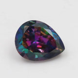 3x5~10x12mm Pear Shape CZ Stone Loose Multicolor Synthetic Gems