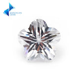 Flower Shape 5A CZ Stone 4-10mm Synthetic Gems Cubic Zirconia