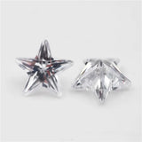 Star Shape 5A CZ Stone Synthetic Gems for Jewelry