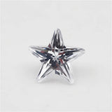Star Shape 5A CZ Stone Synthetic Gems for Jewelry