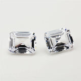 4x6-9x11mm Octangle Emerald Cut AAAAA CZ Loose Stones for Jewelry