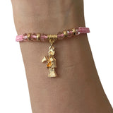Adjustable Colorful Alloy Stone Reaper Bracelet
