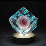 Cube Mirror Silicone Mould DIY Night Light Resin Mold