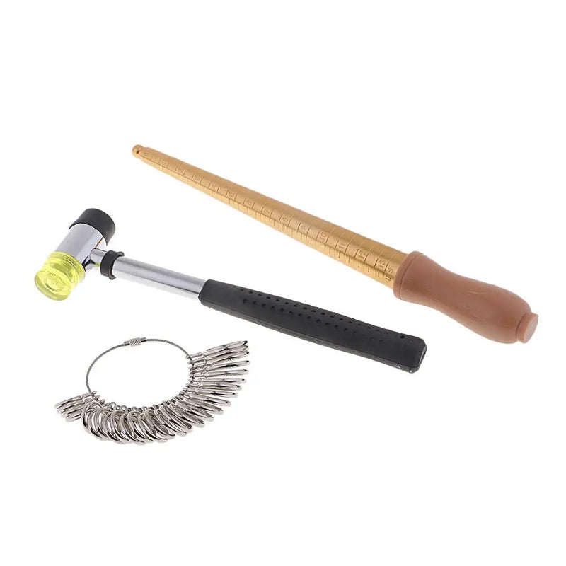 Wedding Engagement Ring Sizer Gauge Finger Sizing Tool Set - US Size