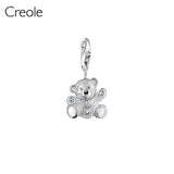Dragonfly Charm Flip-flop Pendant, 925 Silver Summer Gift