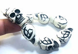 Skeleton Bracelet Vintage Gothic Punk Skull Men's Band Steampunk Bangle