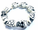 Skeleton Bracelet Vintage Gothic Punk Skull Men's Band Steampunk Bangle