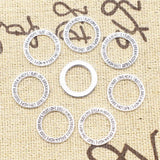 Skeleton Circles Charm for DIY Jewelry Making 180pcs