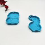 Sexy Woman Keychain Epoxy Resin Mold Jewelry Pendant Silicone Mould DIY Crafts