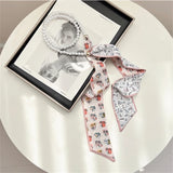 Long Skinny Scarf For Women Neck Tie Tie Scarf