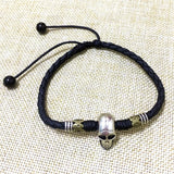 Skull Anklet Men Jewelry Rope Ankle Bracelets Feet Decoration Leg Bracelet