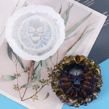 Skull Ashtray Resin Mold DIY Crafts Jewelry Soap Plaster Casting
