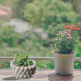 Skull Ashtray Epoxy Resin Mold Plant Flower Pot Silicone Mould DIY Crafts
