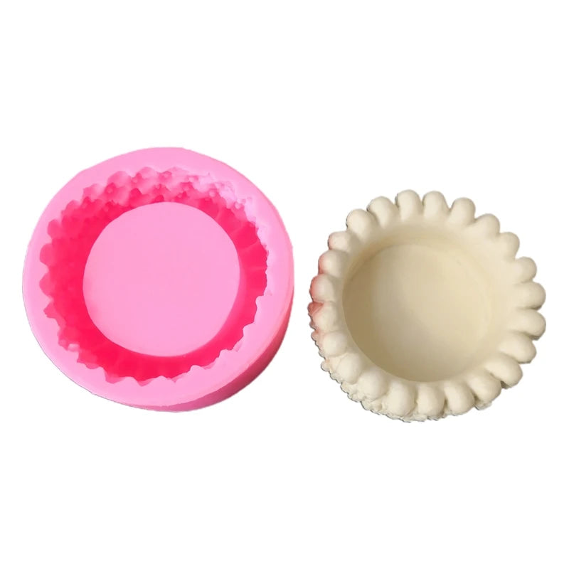 Skull Ashtray Epoxy Resin Mold Plant Flower Pot Silicone Mould DIY Crafts