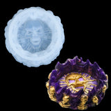 Skull Ashtray Storage Box Silicone Mold DIY Resin Mold Hand Making Crafts Mould