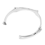 Skull Bones Biker Bangle Stainless Steel Punk Jewelry Men Boy Bracelet