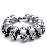 Skull Bracelet Titanium Steel Domineering