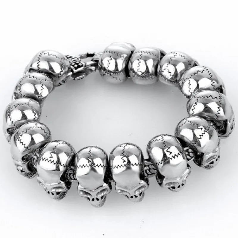 Skull Bracelet Titanium Steel Domineering