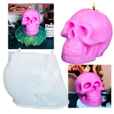 Skull Candle Mold Silicone Epoxy Resin Molds Jewelry Tools