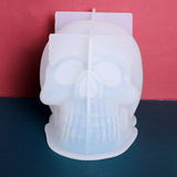 Skull Candle Mold Silicone Epoxy Resin Molds Jewelry Tools